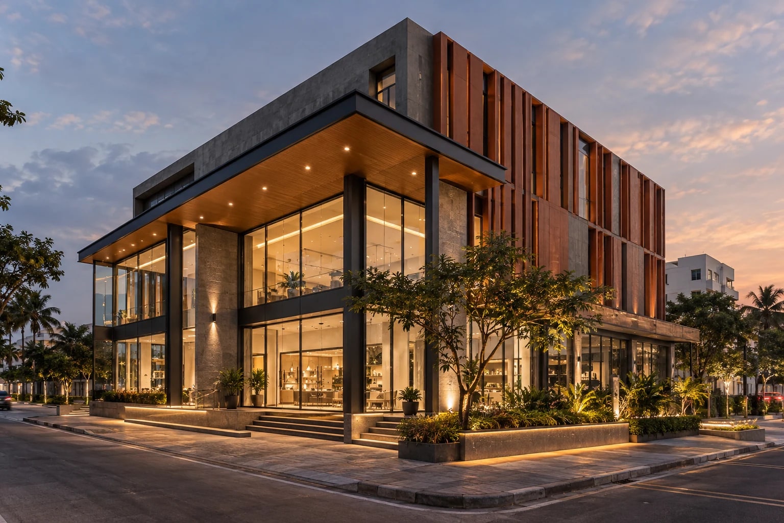 Office – sample construction concept