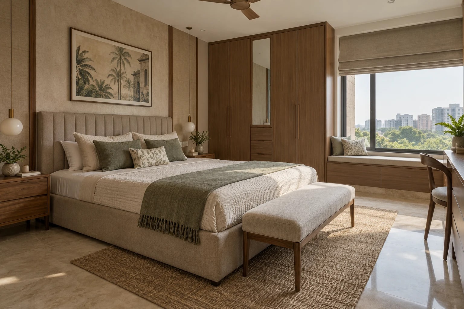 Bedrooms & Wardrobes – sample construction concept